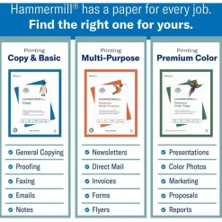 Hammermill Fore Super-Premium Color Copy Paper, 1 Ream, Green, Legal (8.5