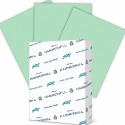 Hammermill Fore Super-Premium Color Copy Paper, 1 Ream, Green, Letter (8.5