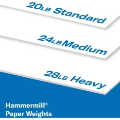 Hammermill Great White Copy Paper, White, Letter (8.5