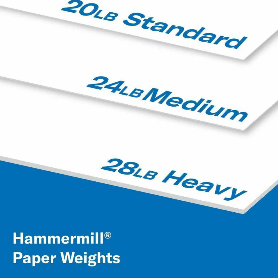 Hammermill Multi-Use Printer & Copy Paper, White, Legal (8.5" x 14"), 500 Sheets Per Ream, 20 Lb, 92 Brightness