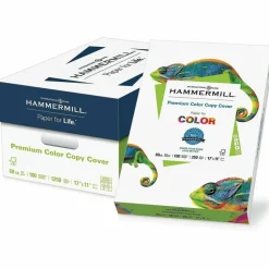 Hammermill Premium Color Copy Cover, 11 x 17, Smooth Photo White, 250/Pack, 3 Packs/Carton