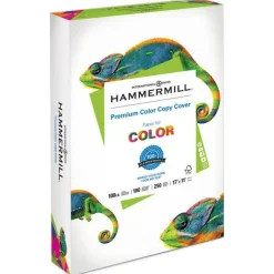 Hammermill Premium Color Copy Cover, 11 x 17, Smooth Photo White, 250/Pack, 3 Packs/Carton