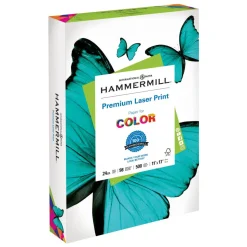 Hammermill Premium Laser Print Paper - White 98 Brightness - Ledger/Tabloid - 11