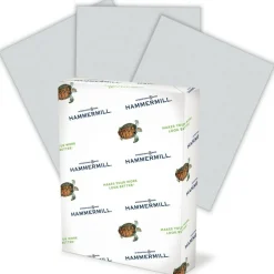 Hammermill Super-Premium Color Copy Paper, 1 Ream, Gray, Letter (8.5" x 11"), 500 Sheets Per Ream, 20 Lb, 30% Recycled