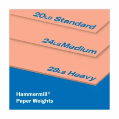 Hammermill Super-Premium Color Copy Paper, 1 Ream, Salmon, Letter (8.5