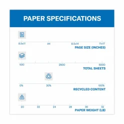 Hammermill Super-Premium Color Copy Paper, 1 Ream, Lilac, Letter (8.5