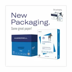 Hammermill Tidal Print Paper, 92 Bright, 20 lb Bond Weight, 8.5 x 11, White, 500 Sheets/Ream, 8 Reams/Carton