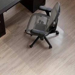 Hard Floor Chair Mat, Wide Lip, 45