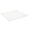 Hard Floor Chair Mat, 36" x 48", Clear
