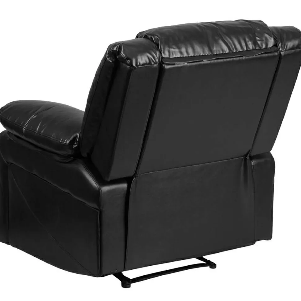 Harmony Series Black LeatherSoft Recliner