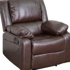 Harmony Series Brown LeatherSoft Recliner