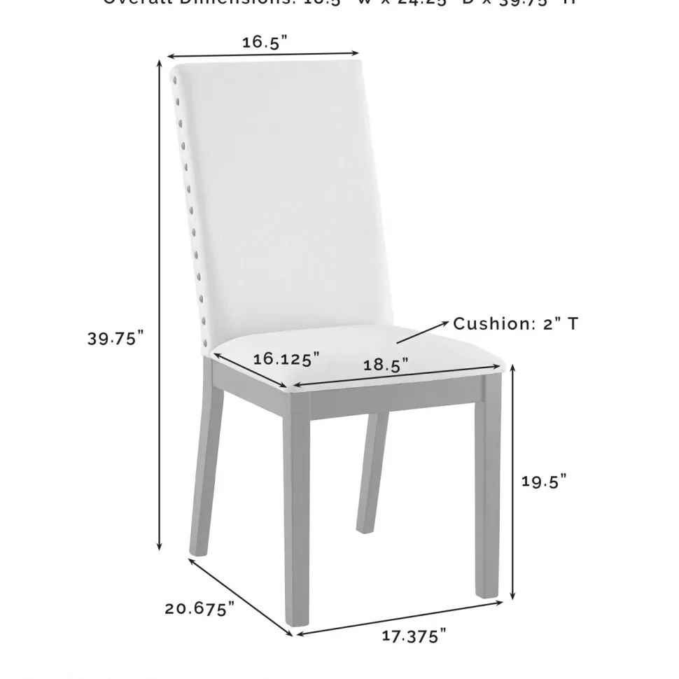 Hayden 2Pc Upholstered Chair Set