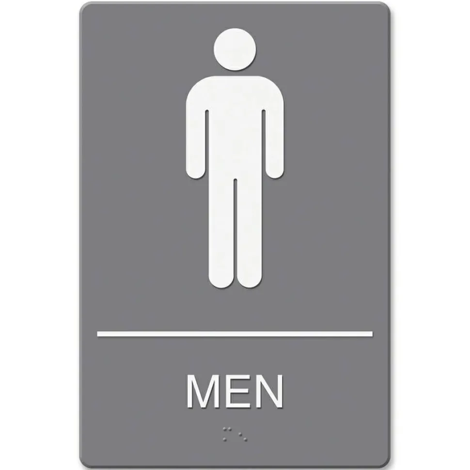 Headline Signs ADA MEN Restroom Sign