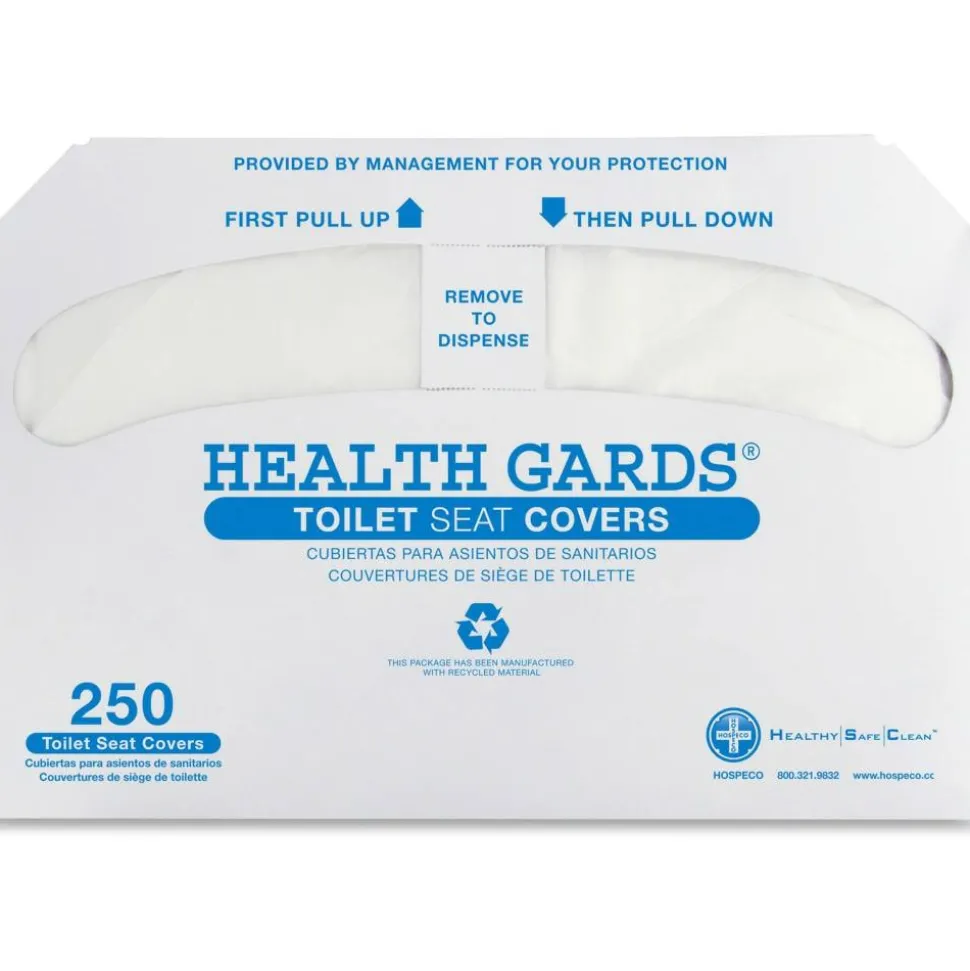 Health Gards Half-fold Toilet Seat Covers