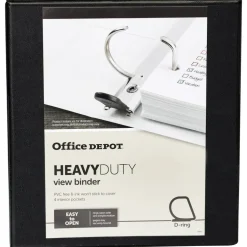 Heavy-Duty View 3-Ring Binder, 1