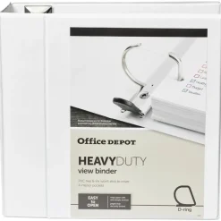 Heavy-Duty View 3-Ring Binder, 5