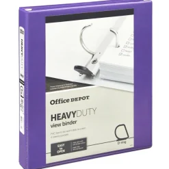 Heavy-Duty View 3-Ring Binder, 1