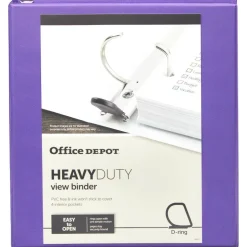 Heavy-Duty View 3-Ring Binder, 1