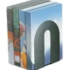 Heavy-Duty Bookends, 10"H x 8"W x 8"D, Black, Set Of 2