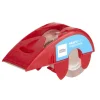 Heavy Duty Shipping Packing Tape With Dispenser, 2" x 22.2 Yd, Crystal Clear, Pack Of 6 Rolls