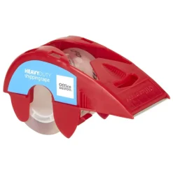 Heavy Duty Shipping Packing Tape With Dispenser, 2