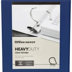 Heavy-Duty View 3-Ring Binder, 1
