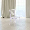 HERCULES Child's Transparent Crystal Resin Party and Event Chiavari Chair for Commercial & Residential Use