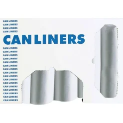 Heritage AccuFit Clear 55-gallon Can Liners - 55 gal/75 lb Capacity - 40