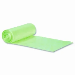 Heritage Biotuf Can Liners, 33 gal, 0.9 mil, 33" x 39", Light Green, 25 Bags/Roll, 8 Rolls/Carton