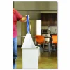 Heritage Drawstring Can Liners, 13 Gallon, 0.8 Mil, White, Box Of 80