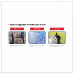 Heritage Eco Blend Max Can Liners, 33 gal, 0.8 mil, 33