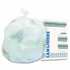 Heritage High-Density Waste Can Liners, 30 gal, 8 mic, 30" x 37", Natural, 25 Bags/Roll, 20 Rolls/Carton
