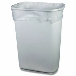 Heritage 0.01 mil Trash Bags, 5 gal, 17"H x 17"W, Natural, 50 Bags Per Roll, Case Of 40 Rolls