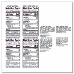 Hershey's All Time Greats Milk Chocolate Variety Pack, 15.92 oz Bag, 30 Pieces/Bag, 2 Bags/Pack