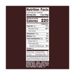 Hershey's Milk Chocolate Bar, 1.55 oz Bar, 6 Bars/Pack, 2 Packs/Box