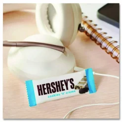 Hershey's Snack Size Bars, Cookies n Creme, 17.1 oz Bag, 2/Pack
