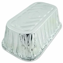 HFA Aluminum Baking Pan, #1 Loaf, 1 lb Capacity, 5.72 x 3.31 x 2.03, 200/Carton