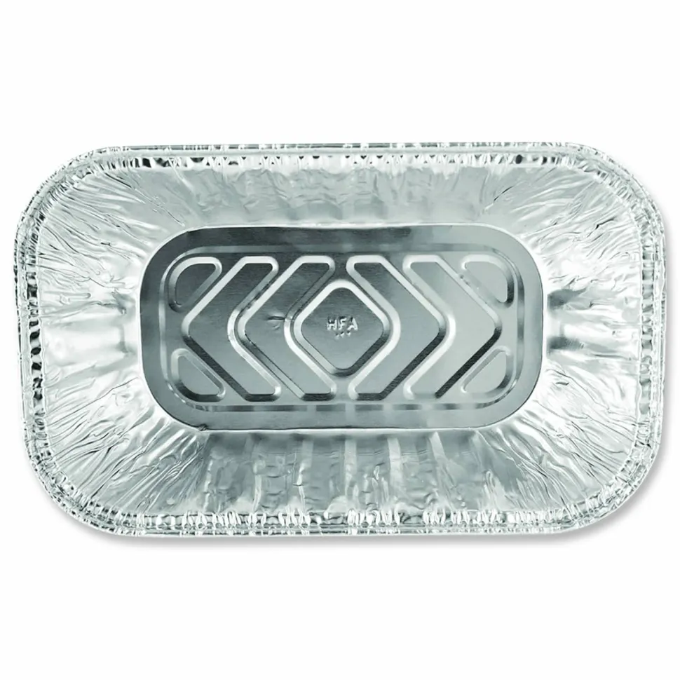 HFA Aluminum Baking Pan, #1 Loaf, 1 lb Capacity, 5.72 x 3.31 x 2.03, 200/Carton