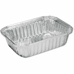 HFA Aluminum Oblong Pan, 1.5 lb, 5.13 x 7.06 x 1.69, Silver, 500/Carton