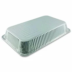HFA Aluminum Steam Table Pans, Full-Size Deep, 60 Gauge, 3.19" Deep, 12.19 x 20.75, 50/Carton