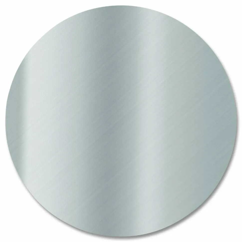 HFA Foil Laminated Board Lids, 9" Diameter, Silver, Aluminum, 500/Carton