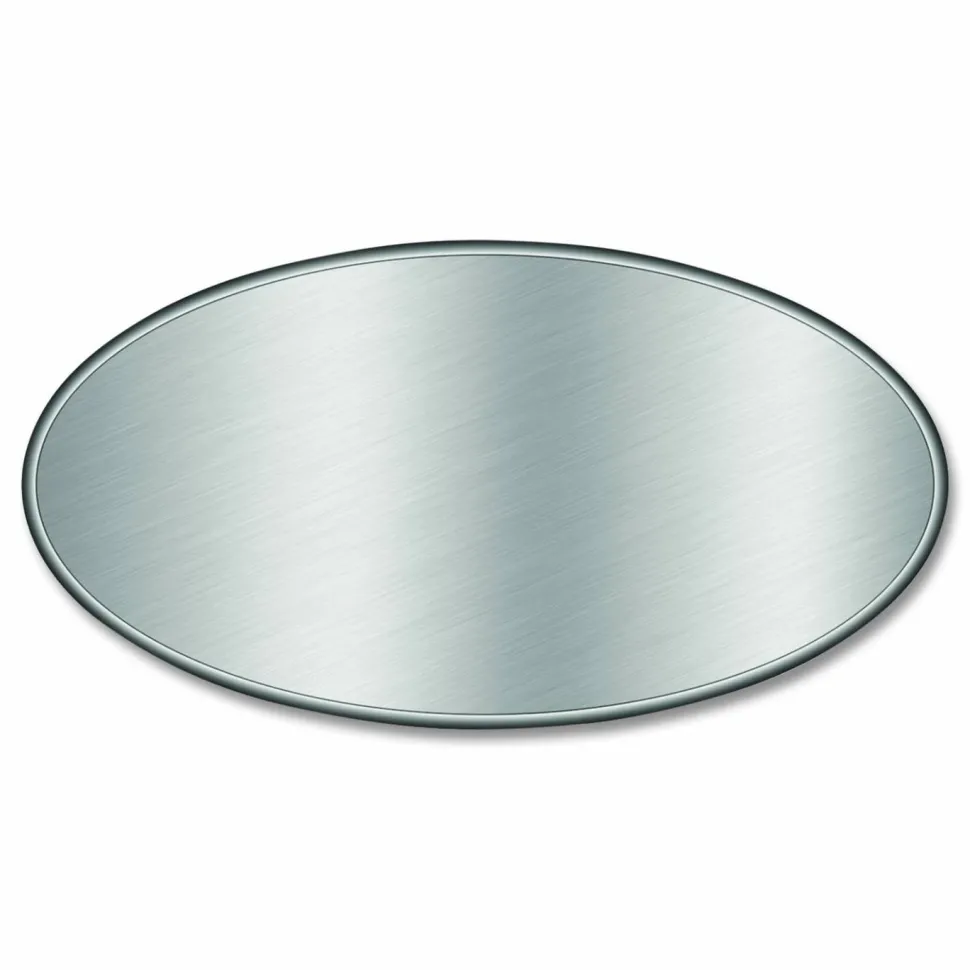HFA Foil Laminated Board Lids, 9" Diameter, Silver, Aluminum, 500/Carton