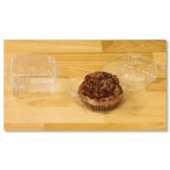 HFA Handi-Lock Single Compartment Food Container, 16 oz, 5.63 x 3.25, Clear, Plastic, 500/Carton
