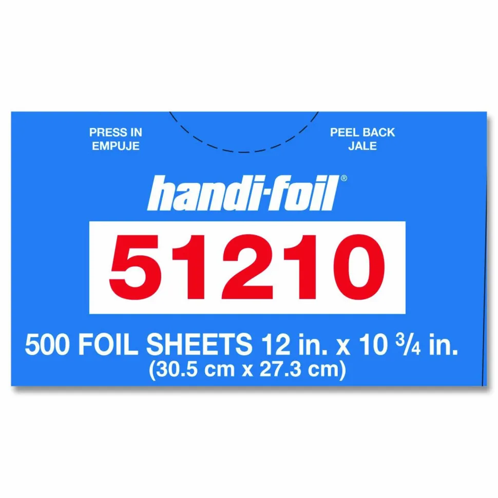 HFA Interfold Sheets, 10.75 x 12, 500/Box, 6 Boxes/Carton