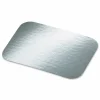 HFA Laminated Board Lid, 7 x 5, Silver/White, Aluminum, 500/Carton