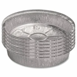 HFA Round Aluminum Container, 48 oz, 9