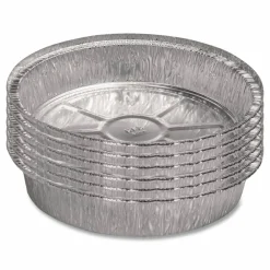 HFA Round Aluminum Container, 37 oz, 8