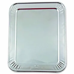 HFA Steam Pan Foil Lids, Fits Full-Size Pan, 45 Gauge, 12 x 20.81, 50/Carton