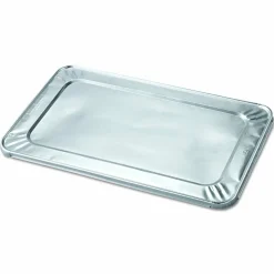 HFA Steam Pan Foil Lids, Fits Full-Size Pan, 45 Gauge, 12 x 20.81, 50/Carton