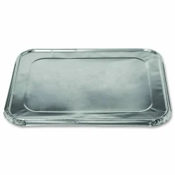 HFA Steam Pan Foil Lids, Fits Full-Size Pan, 45 Gauge, 12 x 20.81, 50/Carton